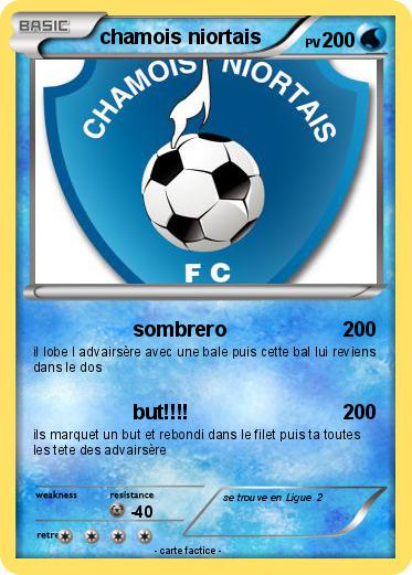 Pokemon chamois niortais