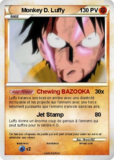 Pokemon Monkey D. Luffy