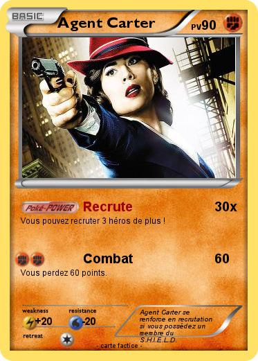 Pokemon Agent Carter