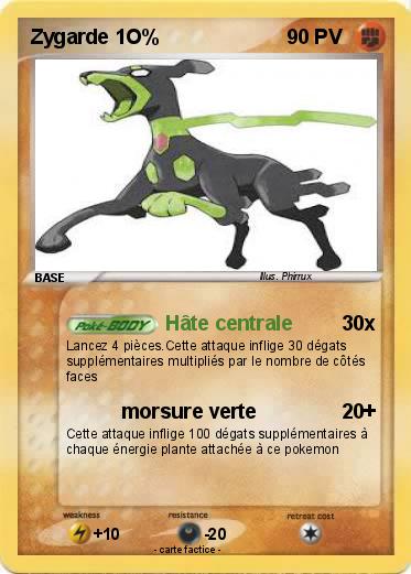 Pokemon Zygarde 1O%