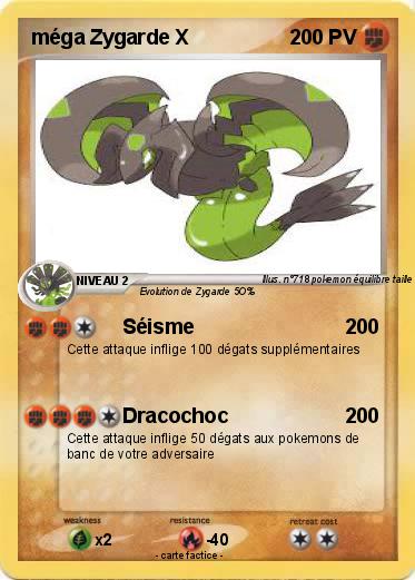 Pokemon méga Zygarde X