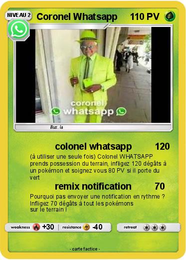 Pokemon Coronel Whatsapp