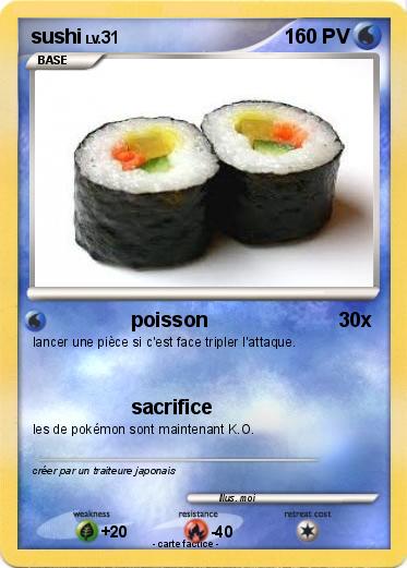 Pokemon sushi