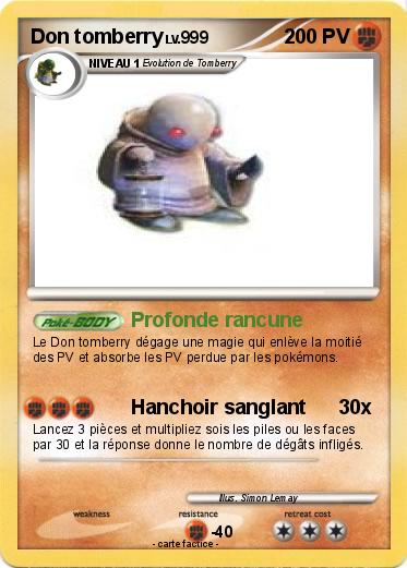 Pokemon Don tomberry