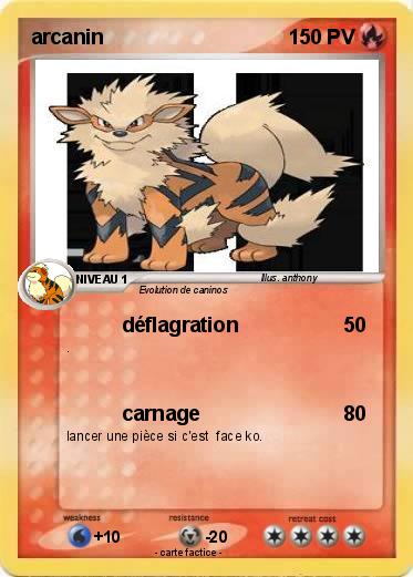 Pokemon arcanin