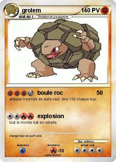 Pokemon grolem