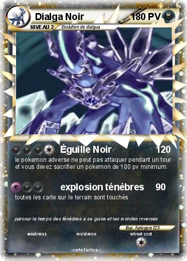 Pokemon Dialga Noir