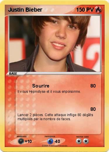 Pokemon Justin Bieber