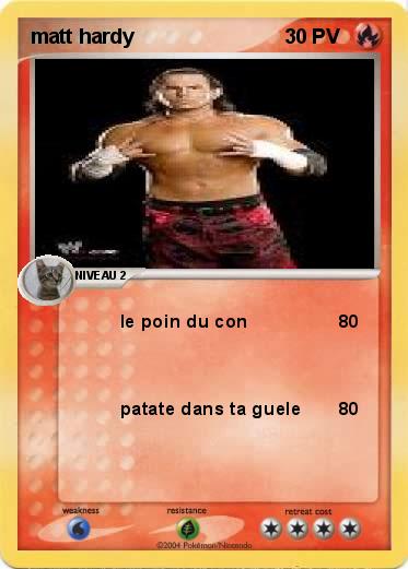 Pokemon matt hardy