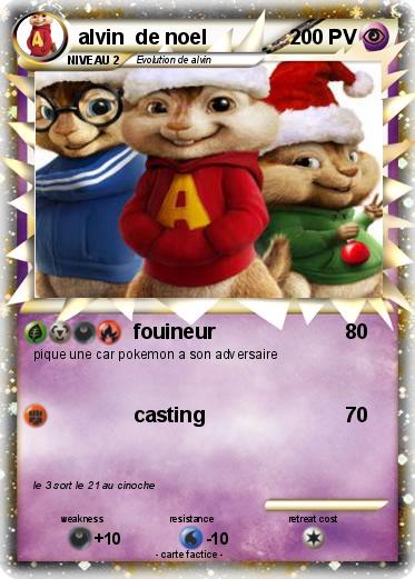 Pokemon alvin  de noel