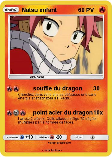 Pokemon Natsu enfant