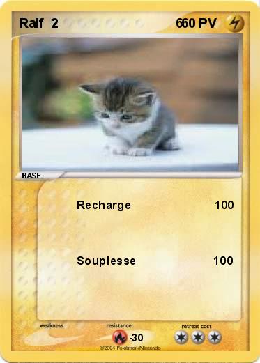 Pokemon Ralf  2                                 6           