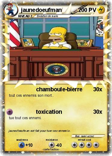Pokemon jaunedoeufman