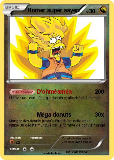 Pokemon Homer super sayen