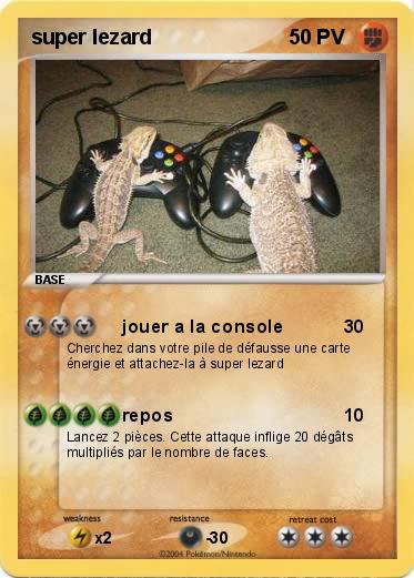 Pokemon super lezard