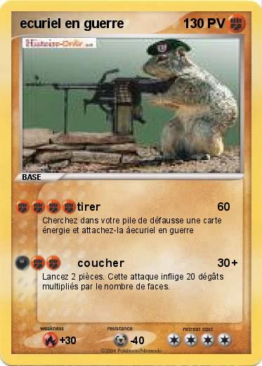 Pokemon ecuriel en guerre
