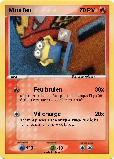 Pokemon Mine feu