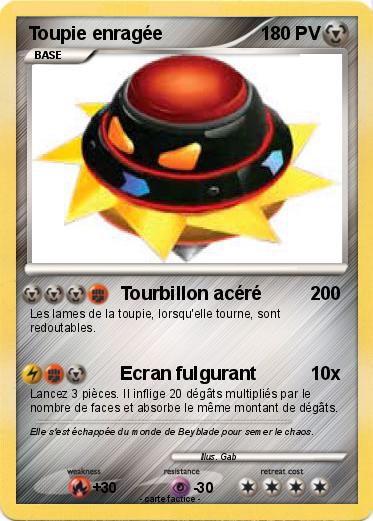 Pokemon Toupie enragée