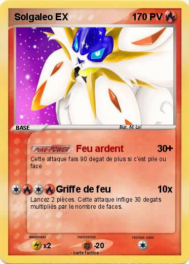 Pokemon Solgaleo EX