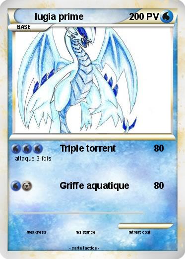 Pokemon lugia prime