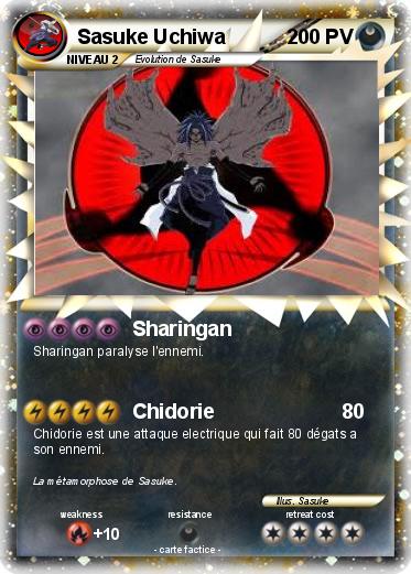 Pokemon Sasuke Uchiwa