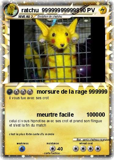 Pokemon ratchu  999999999999