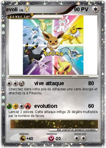 Pokemon evoli