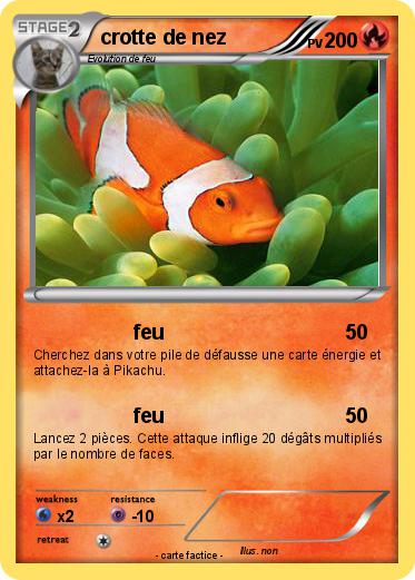 Pokemon crotte de nez