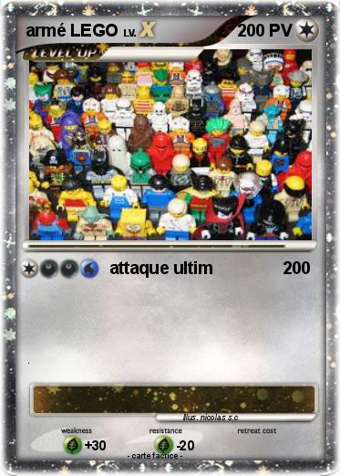 Pokemon armé LEGO