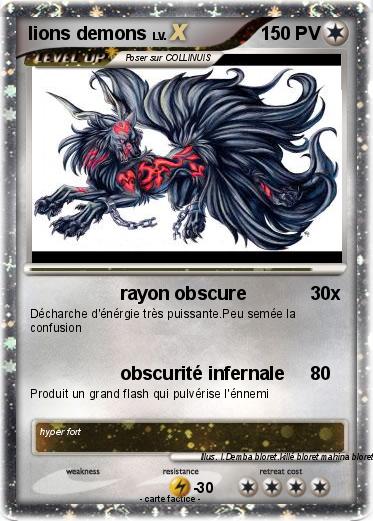 Pokemon lions demons