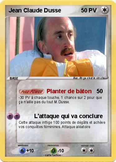 Pokemon Jean Claude Dusse