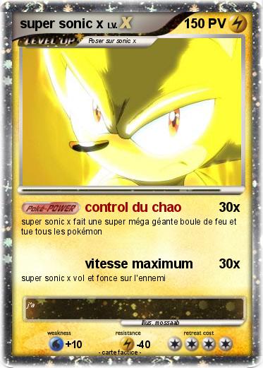 Pokemon super sonic x