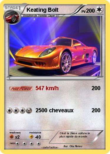 Pokemon Keating Bolt