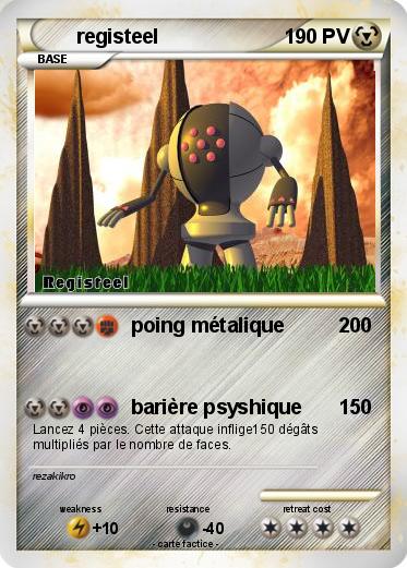 Pokemon registeel