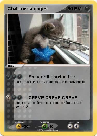 Pokemon Chat tuer a gages