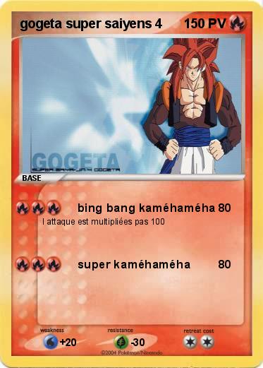 Pokemon gogeta super saiyens 4