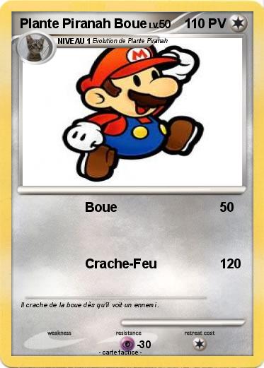 Pokemon Plante Piranah Boue