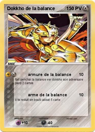 Pokemon Dokkho de la balance