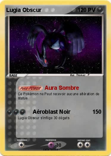 Pokemon Lugia Obscur