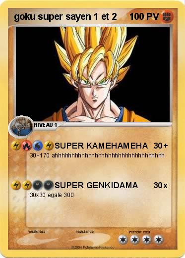 Pokemon goku super sayen 1 et 2
