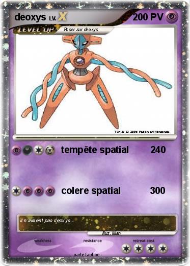 Pokemon deoxys