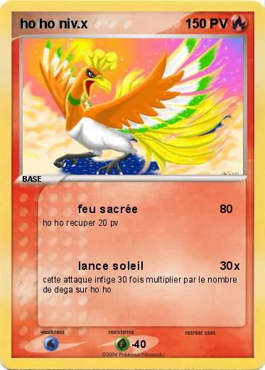 Pokemon ho ho niv.x