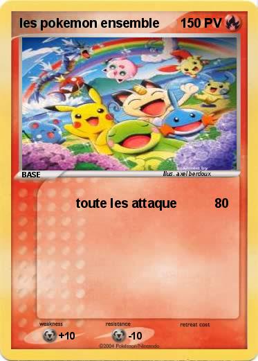 Pokemon les pokemon ensemble