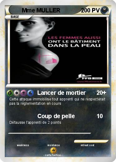Pokemon Mme MULLER