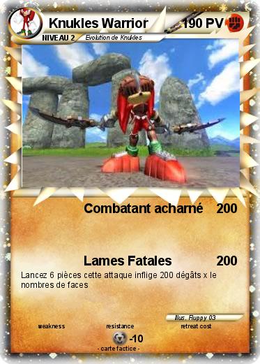 Pokemon Knukles Warrior
