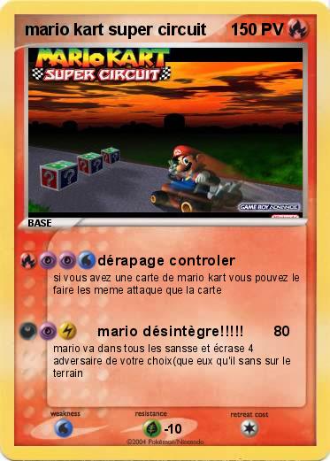 Pokemon mario kart super circuit
