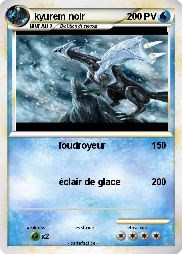 Pokemon kyurem noir