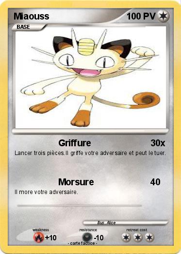 Pokemon Miaouss