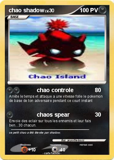 Pokemon chao shadow