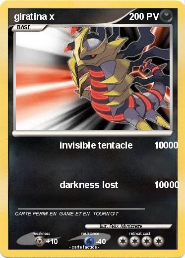 Pokemon giratina x